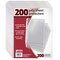 Better Office Products Sheet Protectors, Textured, 8.5in. x 11in. Anti Glare, Top Load, 200PK 81853 - alternate 1